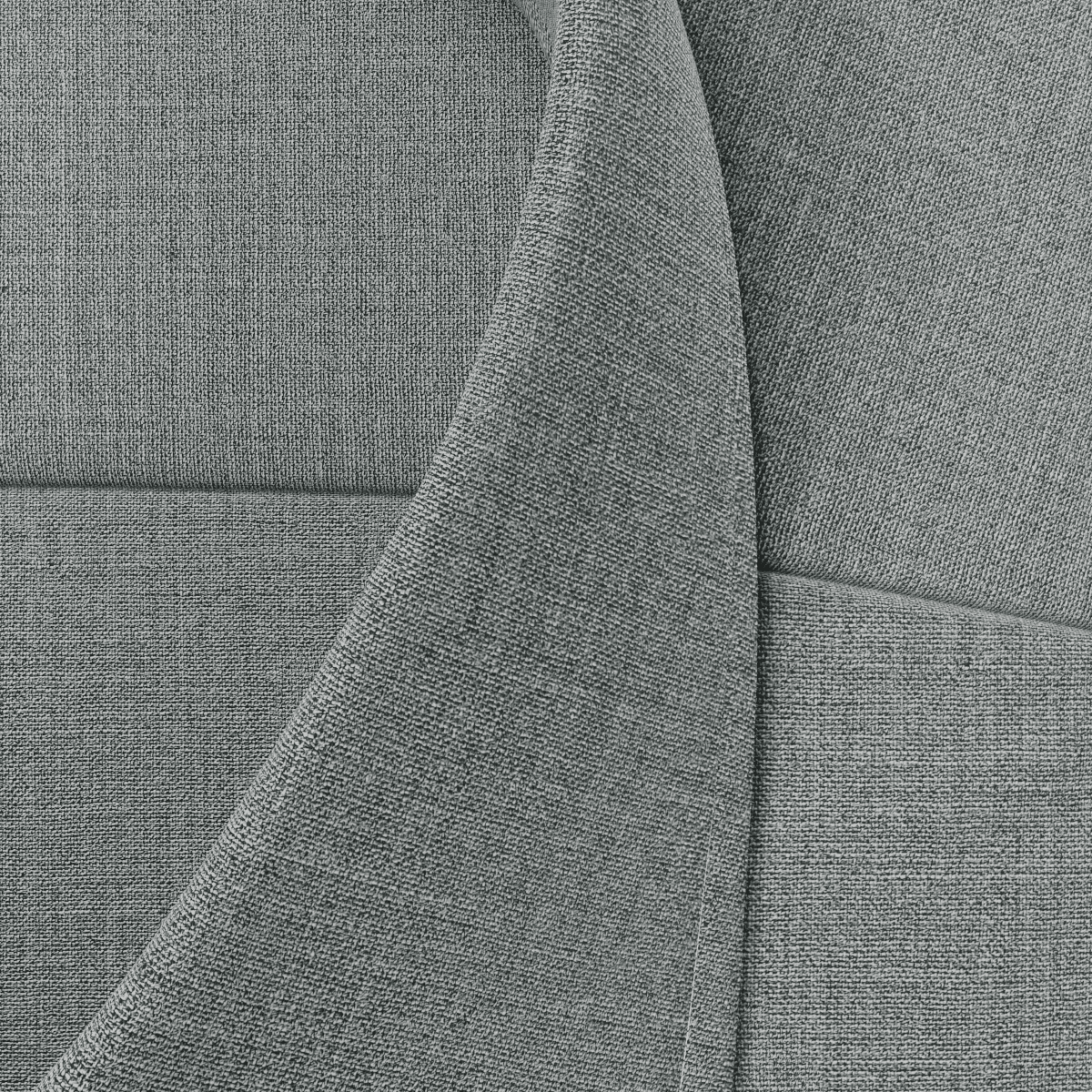 A close up of the neck hole of a dress shirt, highlighting the seams along the shoulder and back