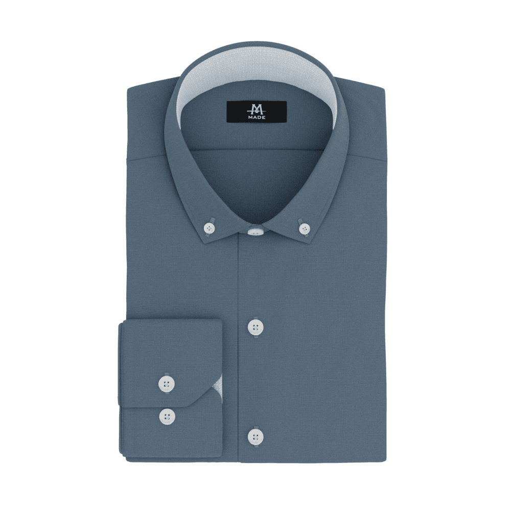 A high fidelity 3D rendering of a dress shirt with the final lighting applied