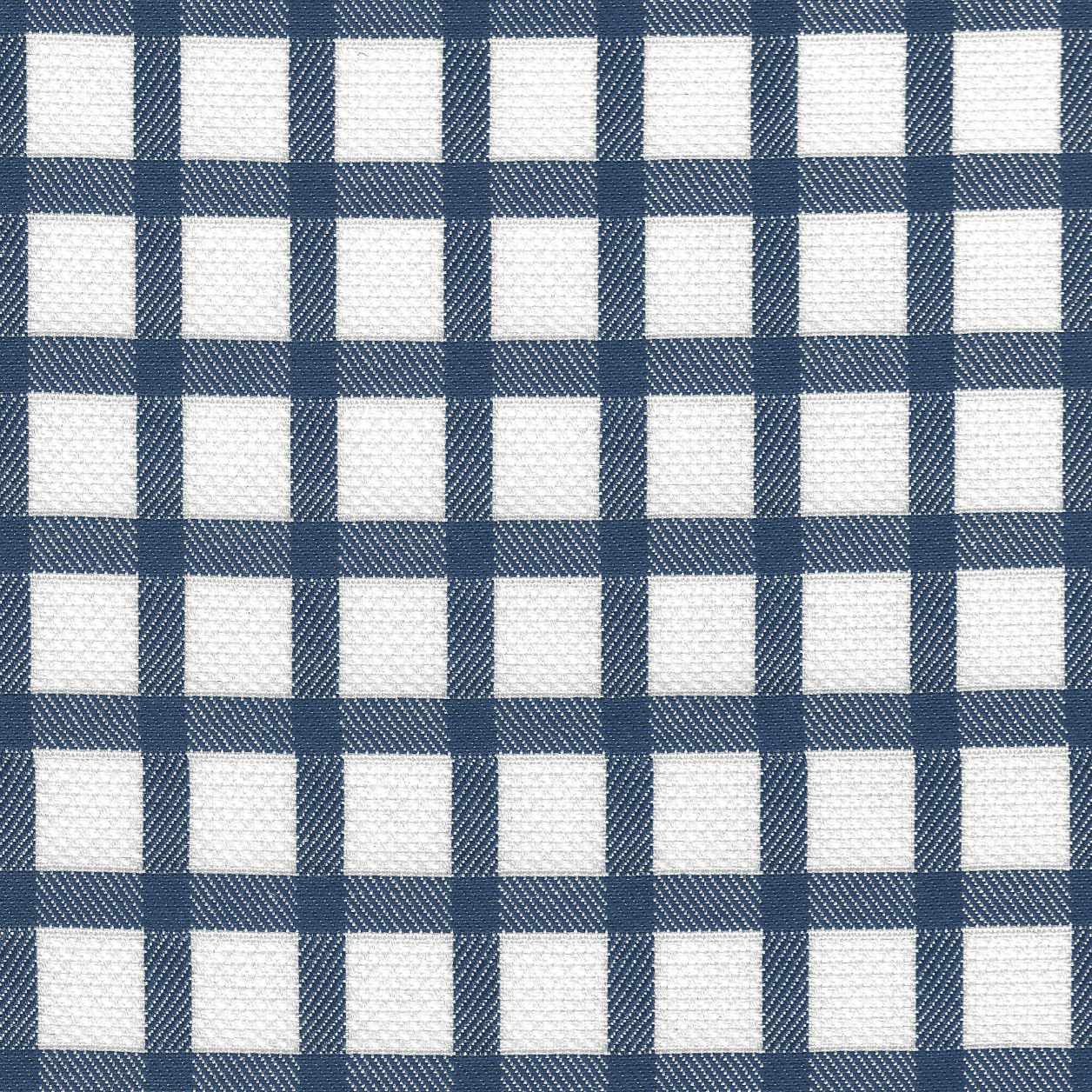 A high res scan of white and blue stripped fabric